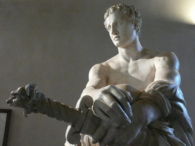 greek ares statue