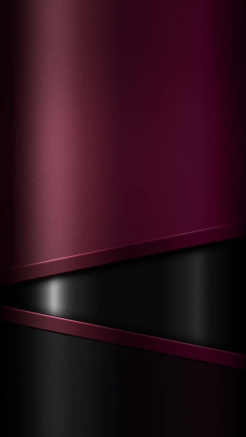 edge, abstraction, black, burgundy, pattern, HD phone wallpaper