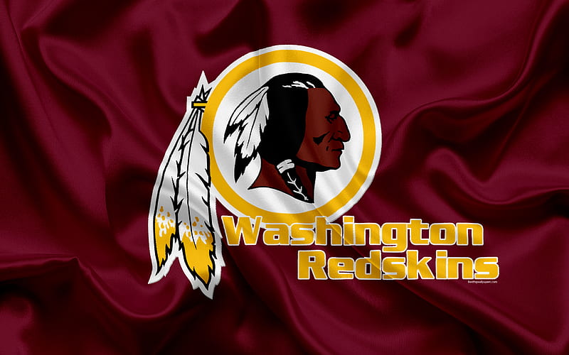 Washington Redskins, American football, logo, emblem, NFL, National Football League, Washington, USA, National Football Conference, HD wallpaper