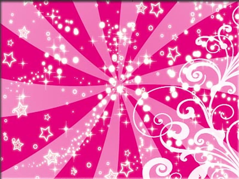 jpg, flowers, swirls, funky, pink, HD wallpaper | Peakpx