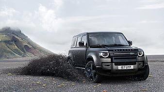 2022 Land Rover Defender V8, Supercharged, SUV, car, HD wallpaper