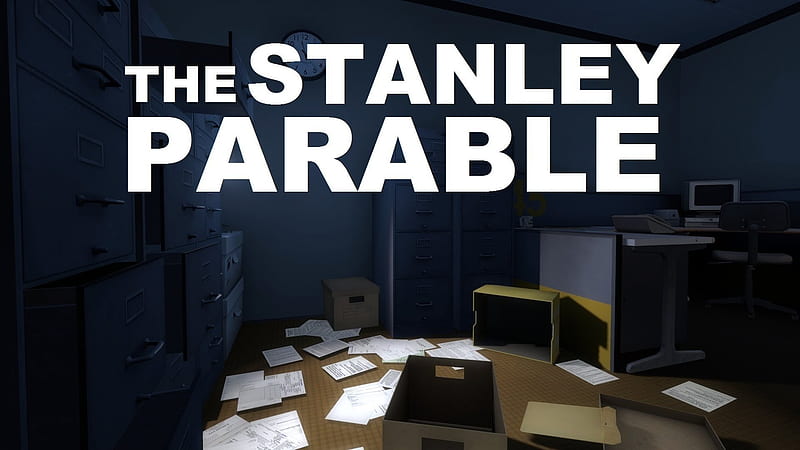 The Stanley Parable and Background, HD wallpaper