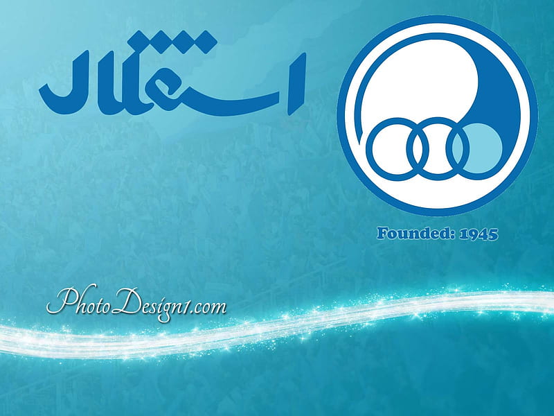 Esteghlal F.C., Emblem, Logo, Esteghlal Tehran, Iranian Club, Taj, esteghlal, HD wallpaper