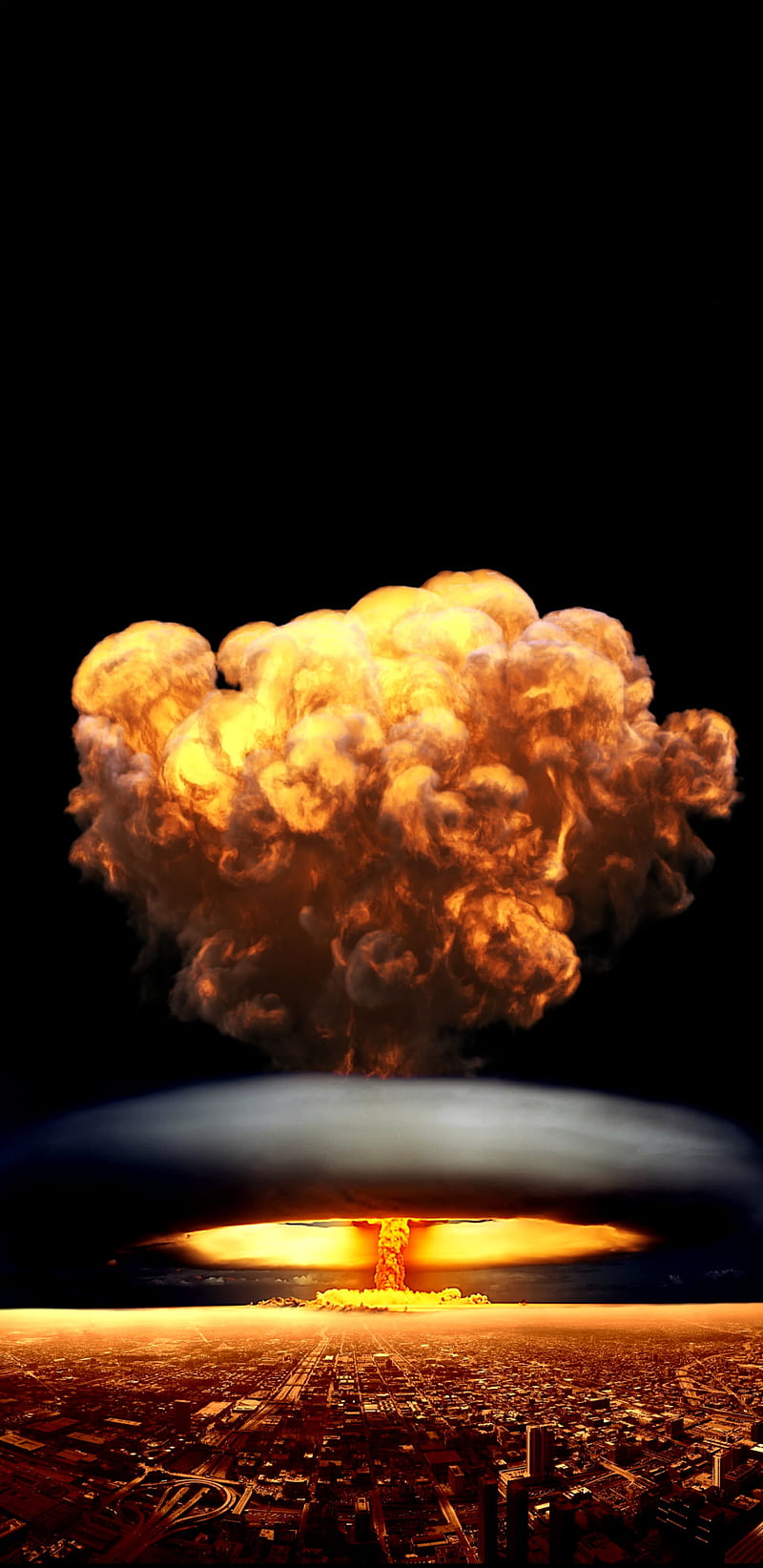 Nuke, explosion, nuclear, HD phone wallpaper