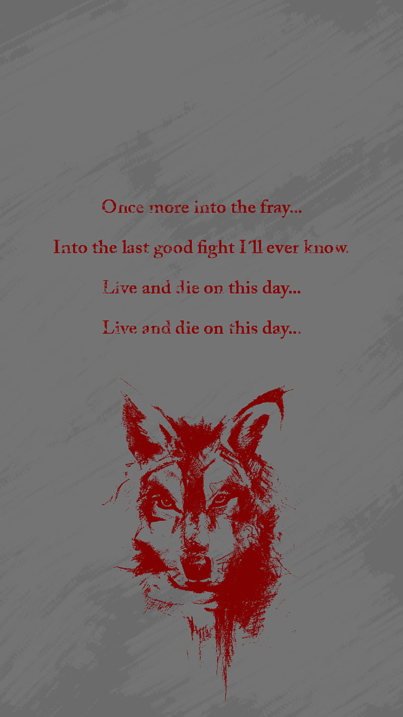 The grey - Wolf, blood, draw, gray, liam, poem, quote, red, text, HD phone wallpaper