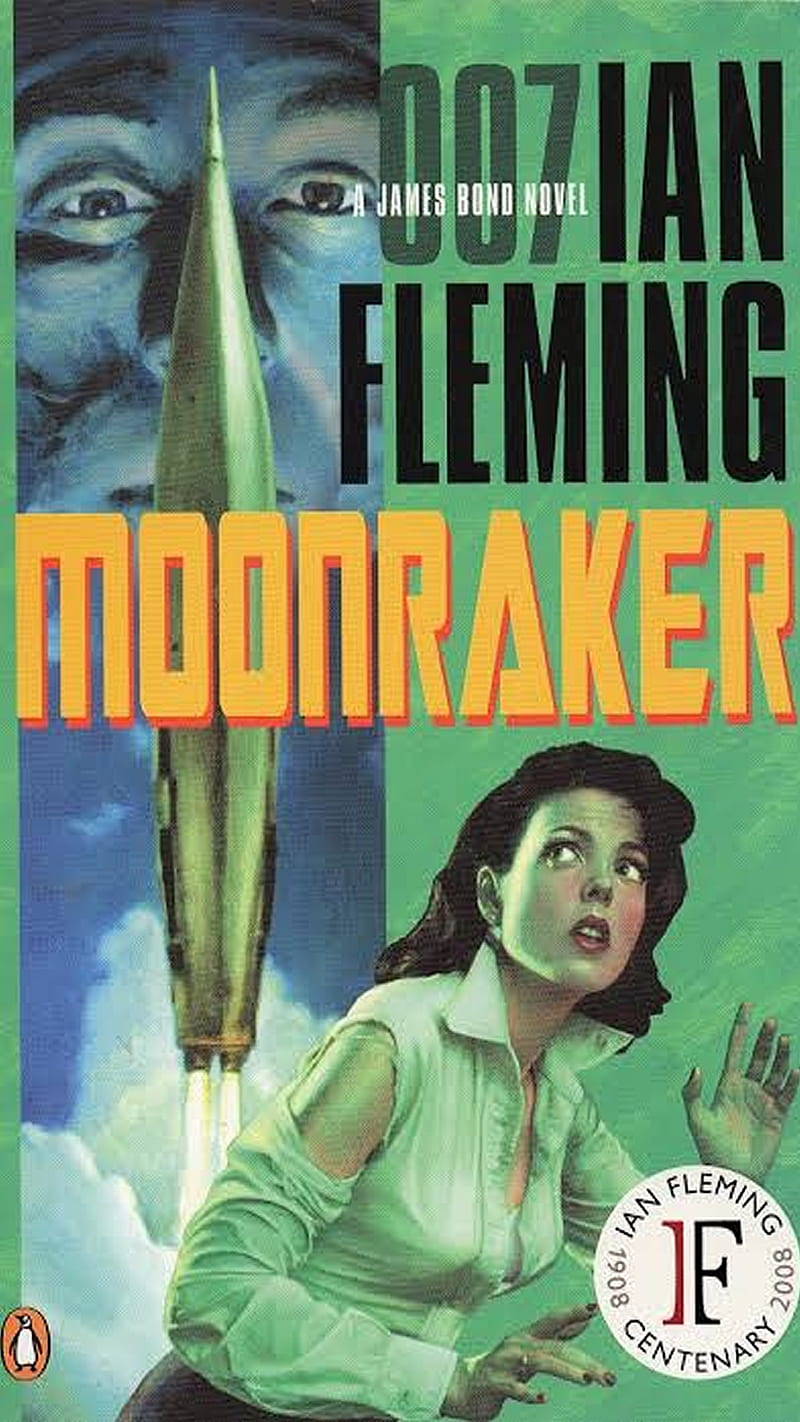 Moonraker, 007, book cover, ian fleming, james bond, HD phone wallpaper