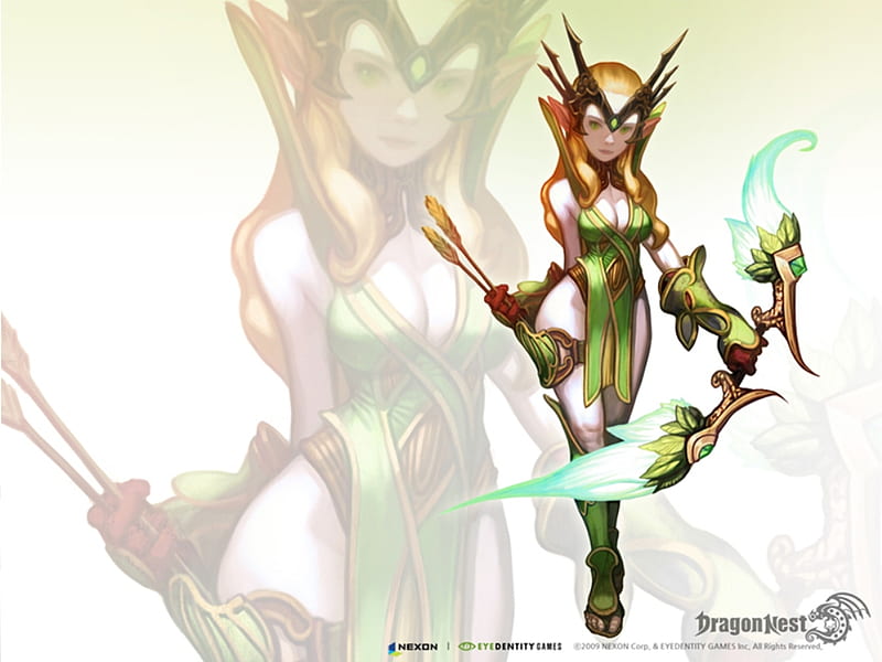 BowMaster (Dragon Nest), game, multiplayer, masive, rol, HD wallpaper