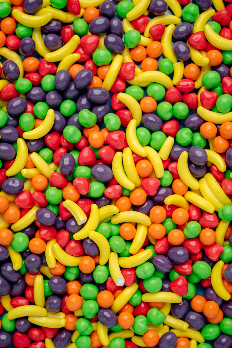 candy, pills, colorful, sweetness, HD phone wallpaper