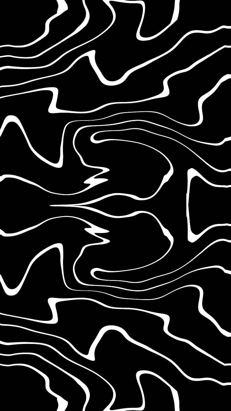 ILLUSION , Vector, abstract, amoled, bezel, black, dark, edge, iphone, less, lines, mi, samsung, swirl, to, wave, HD phone wallpaper