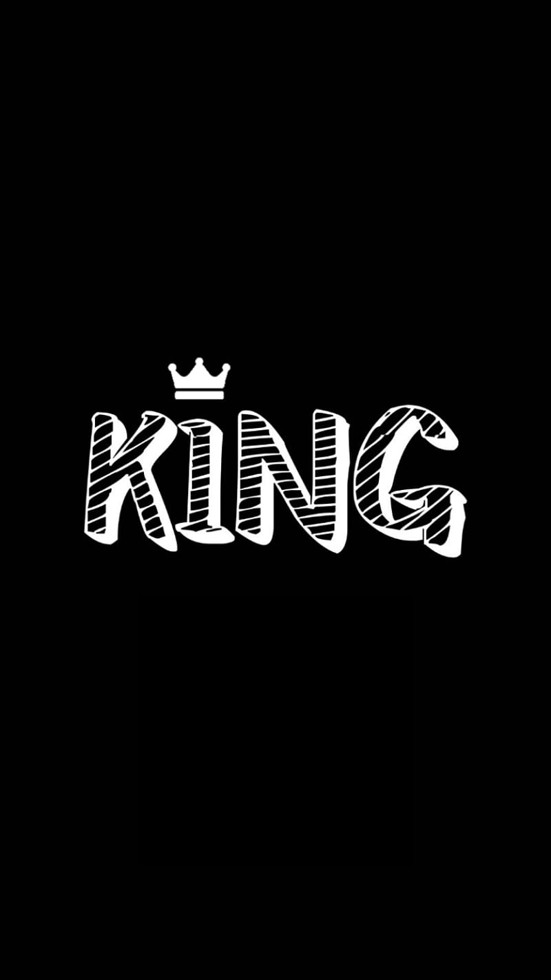 King Crown, black, HD phone wallpaper