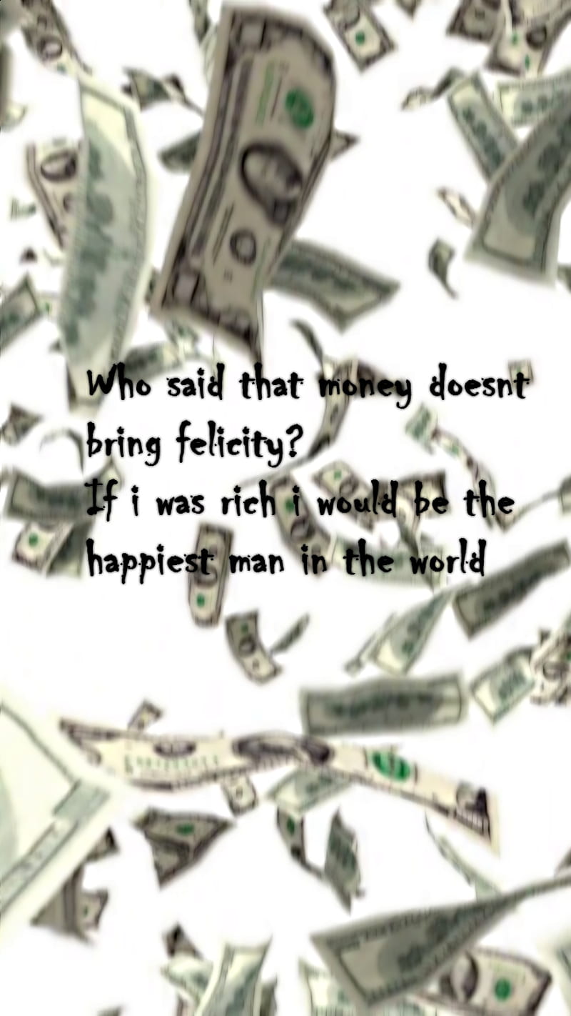 RichBitch, money, moneyquotes, quotes, rich, sad, sadboy, sadquotes, HD phone wallpaper