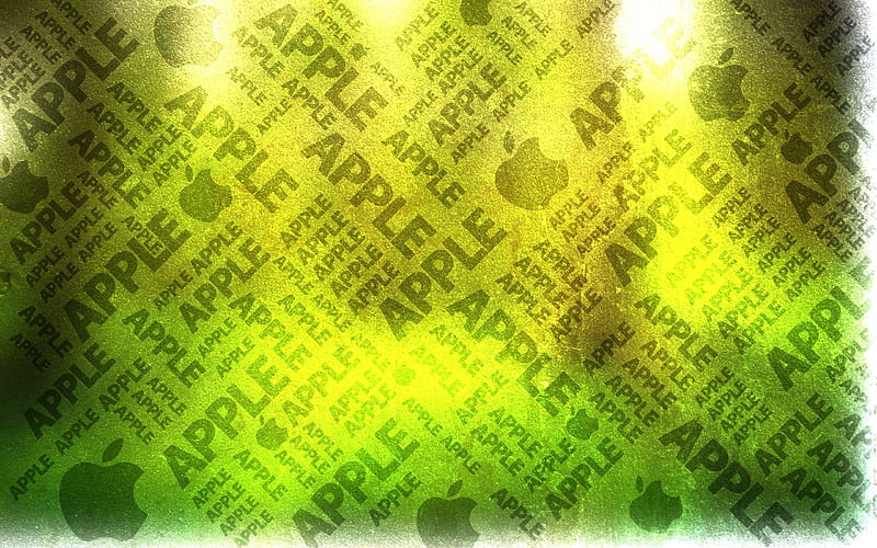 green apple-Apple theme, HD wallpaper