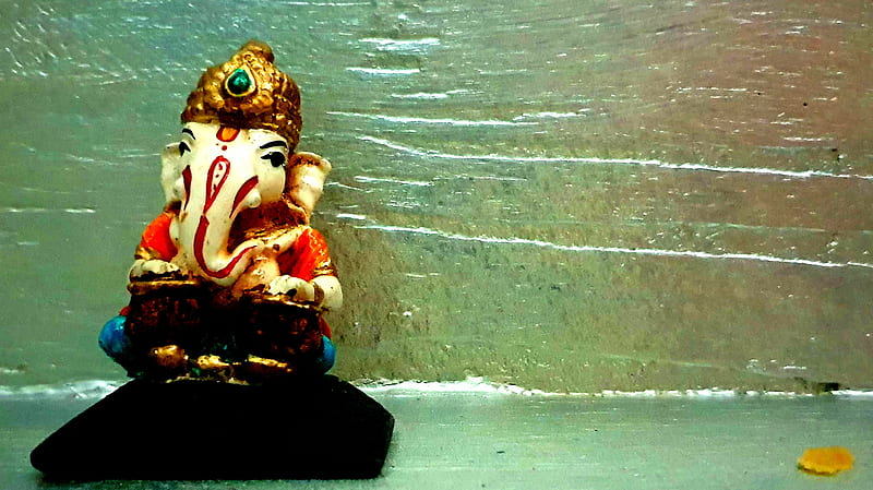 Bujji vinayaka, ganesh, god, HD wallpaper