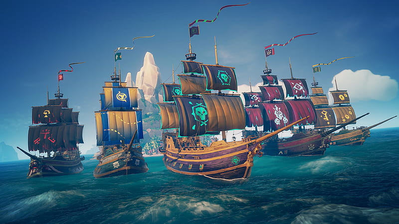 Video Game, Sea Of Thieves, Pirate, Ship, HD wallpaper | Peakpx