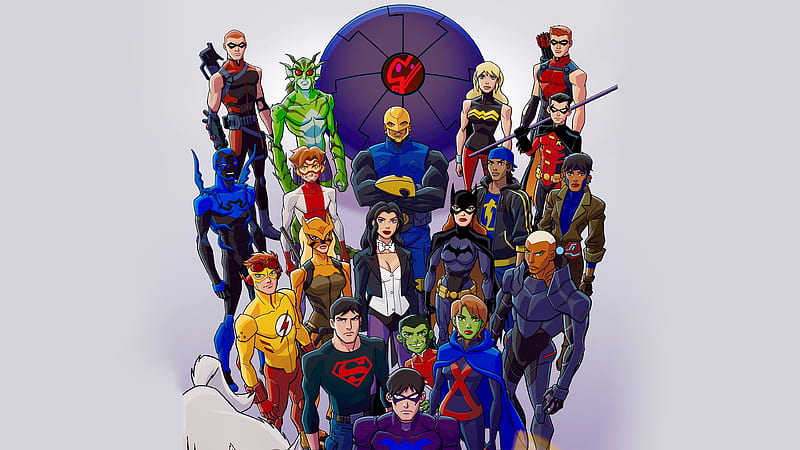 Cartoon Young Justice Team, HD wallpaper