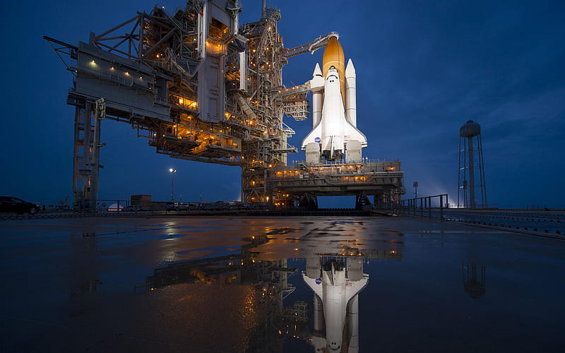 The Last Shuttle Launch, launch, space, shuttle, flight, HD wallpaper