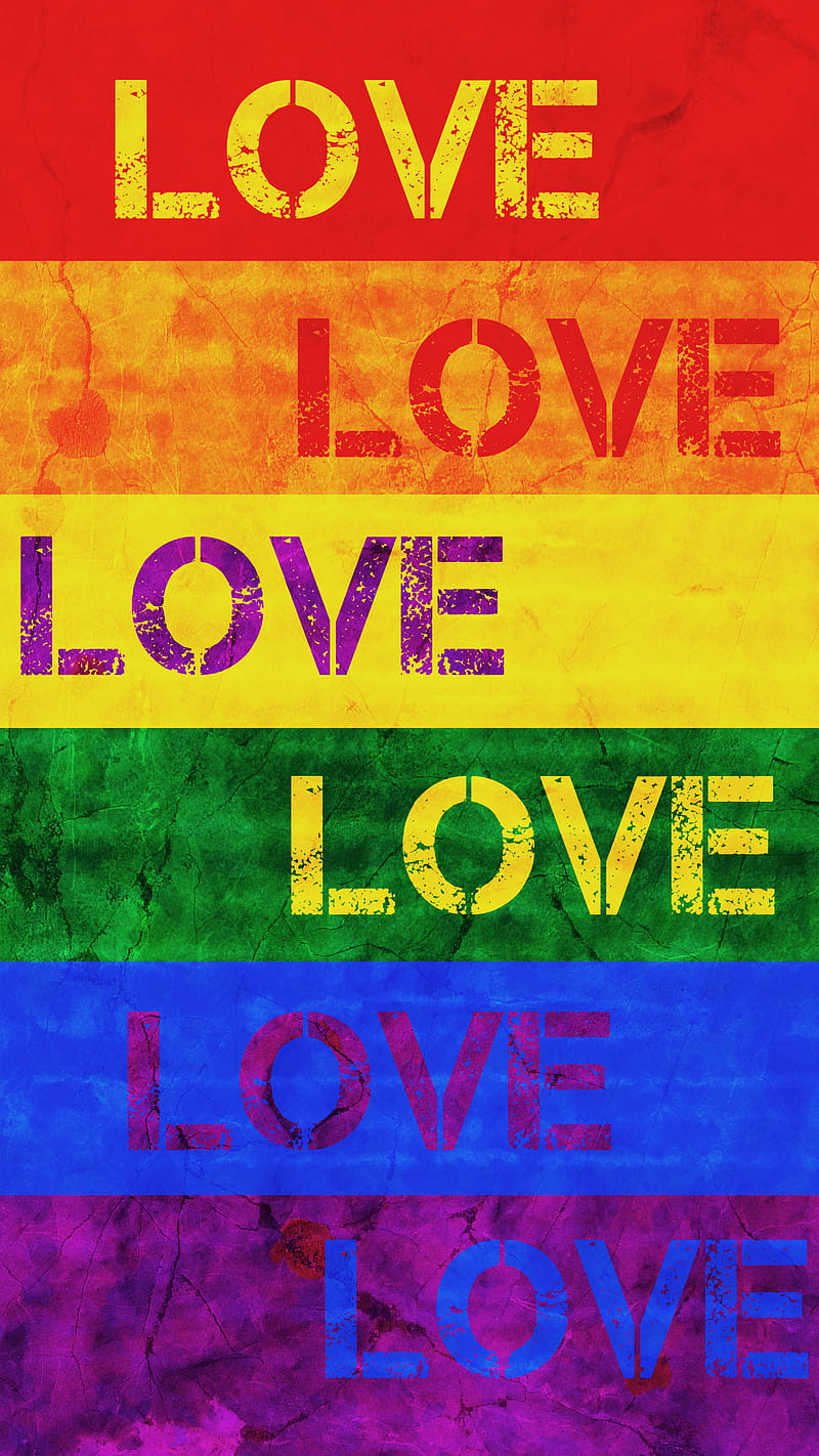 LGBT Flag - Love, Adoxalinia, June, acceptance, activist, background, blue, color, community, day, diversity, gay, gender, genderfluid, girl, heart, human, lgbtq, month, parade, power, pride, proud, rainbow, rights, sign, solidarity, strong, teen, texture, together, tolerance, yellow, HD phone wallpaper