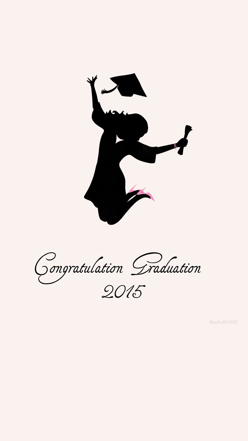 Graduation, 2015, boy, class, girl, iphone, HD phone wallpaper