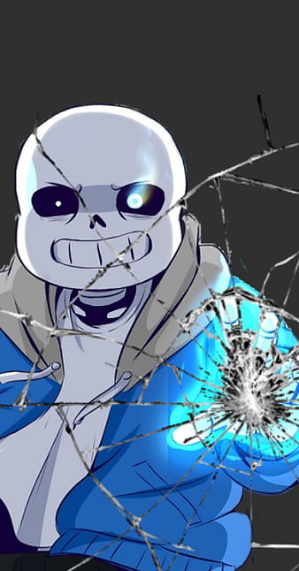 DustTale Sans, fanart, glitchy, undertale, HD phone wallpaper