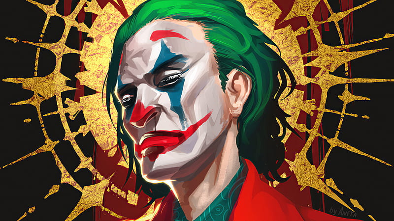 Joker Artnew , joker, superheroes, artwork, supervillain, HD wallpaper