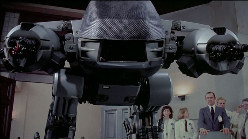Robocop, Movie, Robocop (1987), Ed 209, HD wallpaper