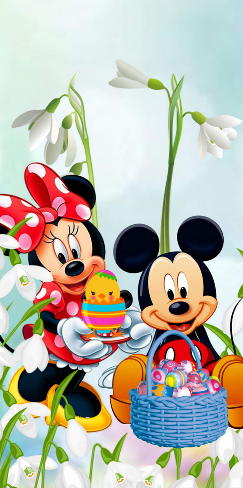 1440x2880px, disney, easter, eggs, happyeaster, mickey mouse, HD ...