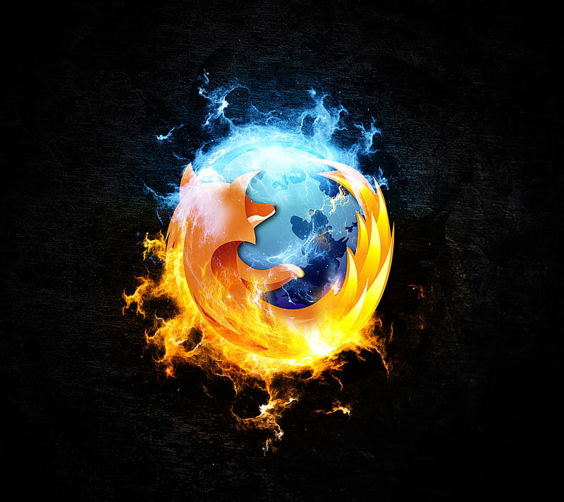 Mozilla Firefox, fox, logo, technology, HD wallpaper