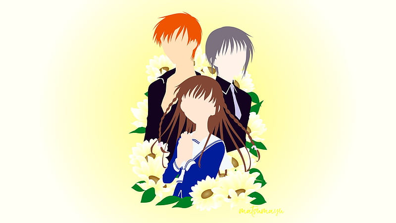 Mobile wallpaper: Anime, Fruits Basket, Yuki Sohma, Machi Kuragi, 1041110  download the picture for free.