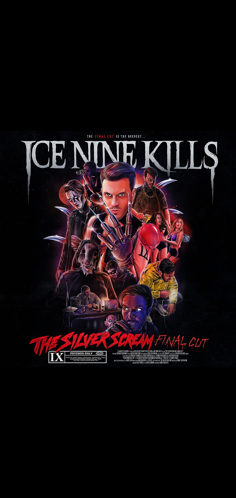The Silver Scream, cut, final, ice, kills, metal, music, nine, HD phone wallpaper