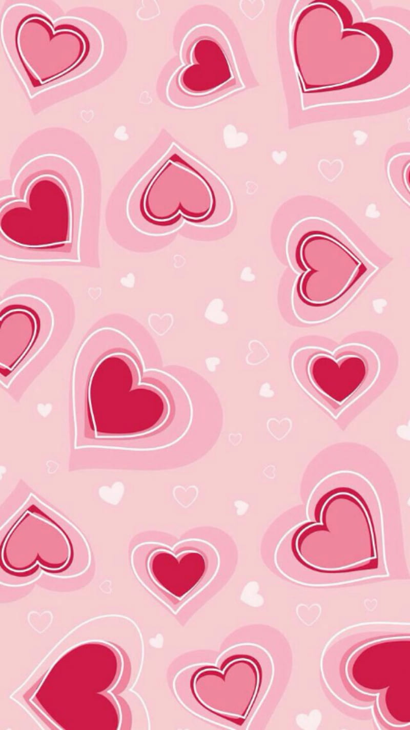Valentines hearts, love, valentine, HD phone wallpaper | Peakpx