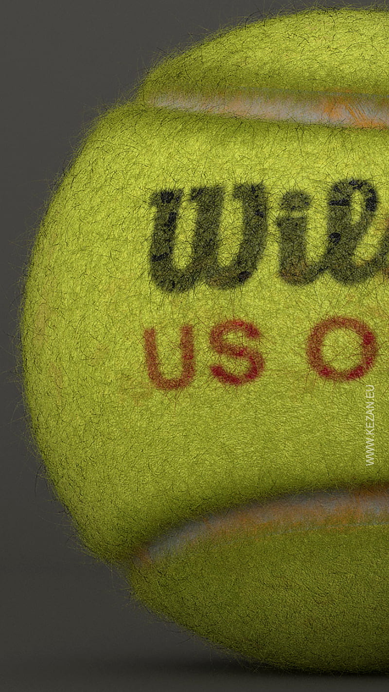 TennisBall, ball, tennis, us opne, wilson, HD phone wallpaper