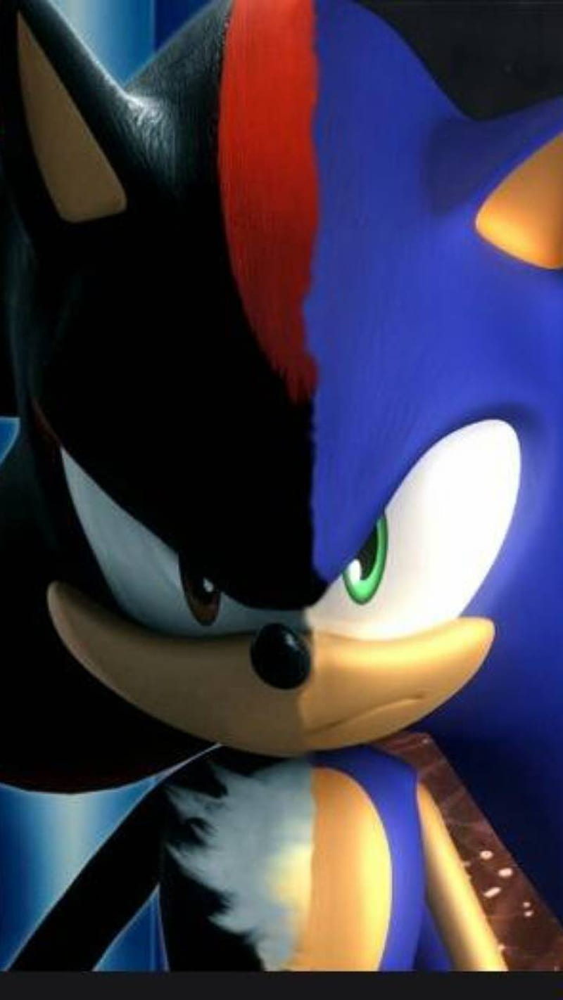 Sonic and Shadow, game, HD phone wallpaper