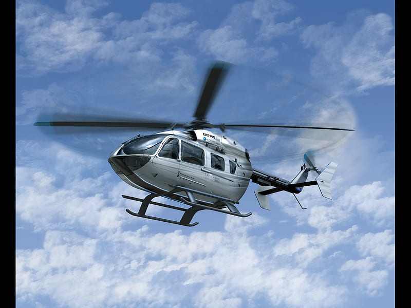 Eurocopter EC145, 2010, copter, HD wallpaper
