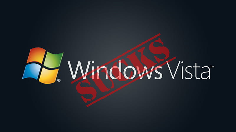 Windows vista sucks, mac, linux, tech, geek, vista, xp, windows, sucks, ubuntu, pc, bsod, HD wallpaper