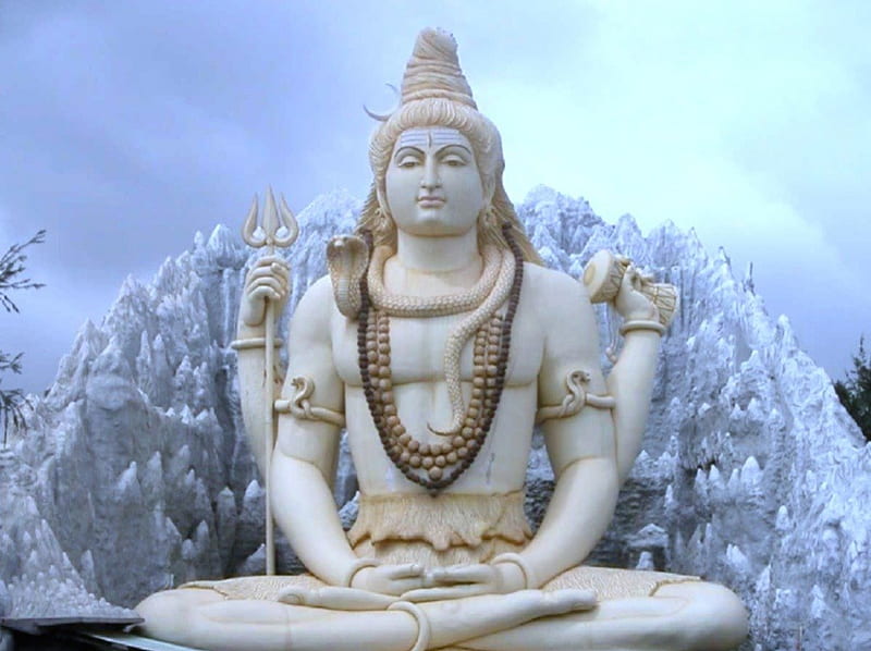 Lord Shiva, purity, god, HD wallpaper