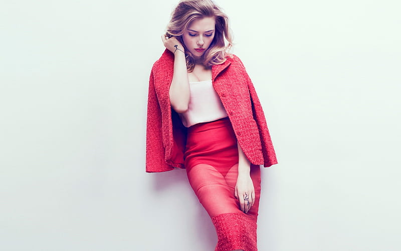 Scarlett Johansson marie claire-, HD wallpaper
