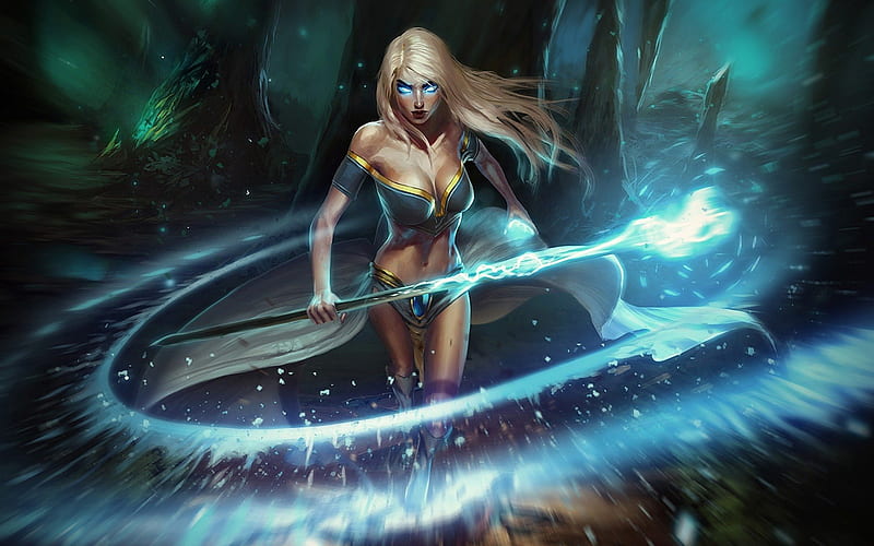 DOTA 2 Enchantress Fan Art - DOTA 2 Game Wallpapers Gallery