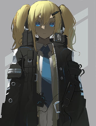 Asteroid (artist), cyberpunk, anime girls, dark