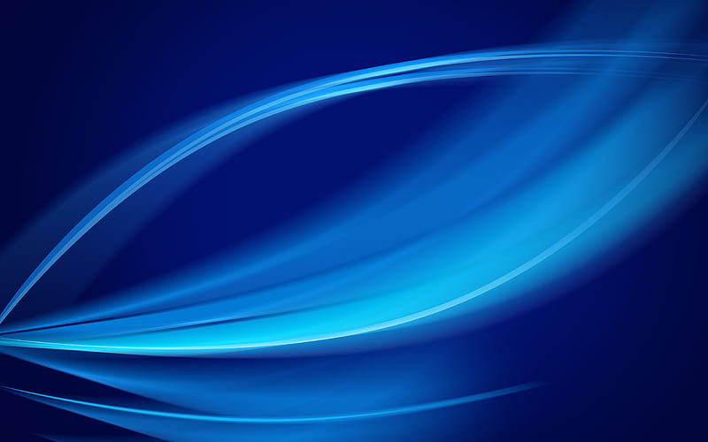 Abstract blue glare line-Vector Design, HD wallpaper