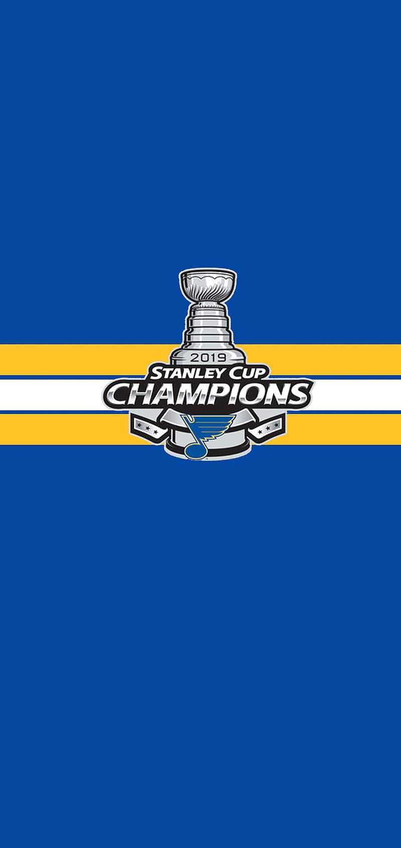 Blues offering free Stanley Cup wallpaper for your phone, tablet