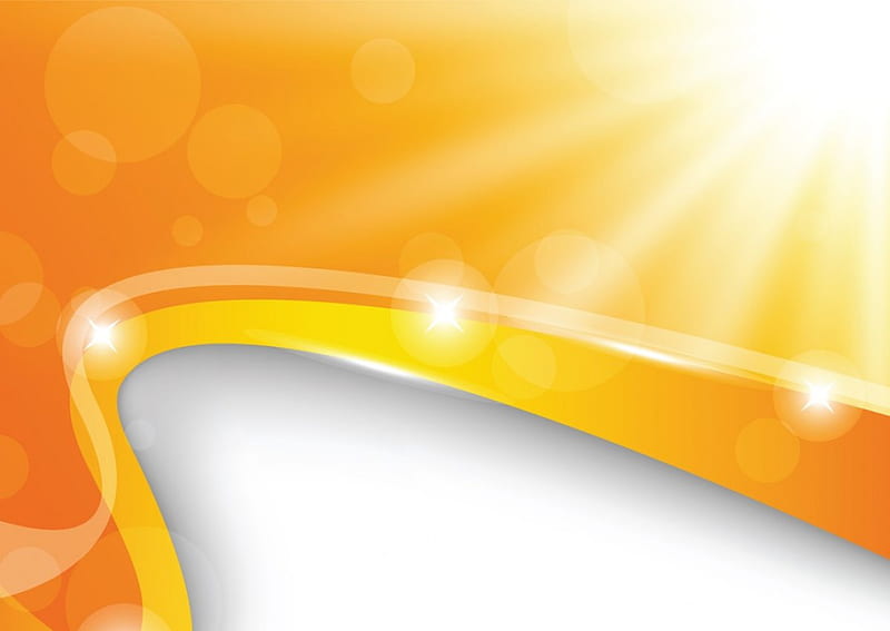 Yellow wave, Abstract, yellow, white, rays, HD wallpaper