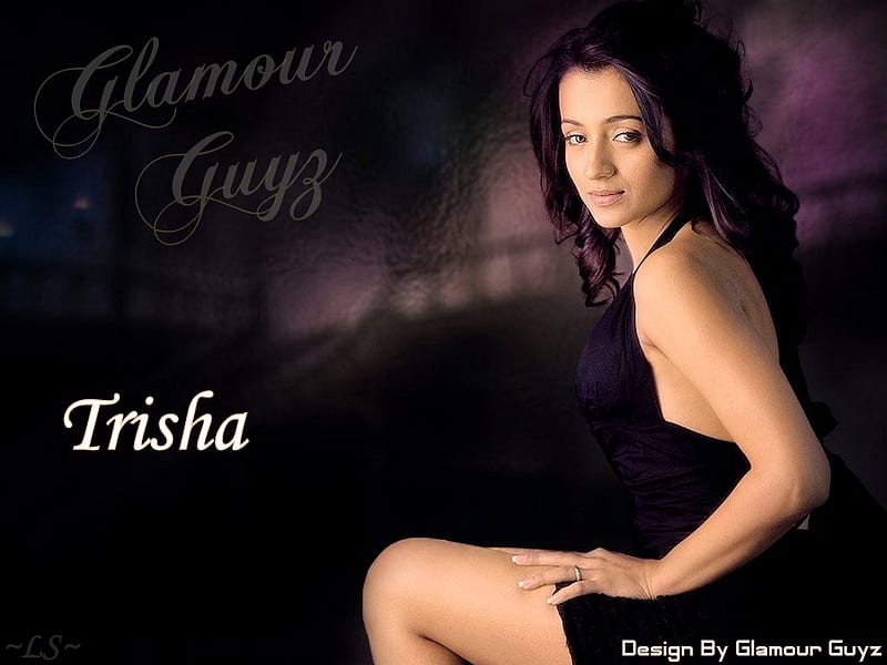 Trisha, actress, india, tamil, south, HD wallpaper