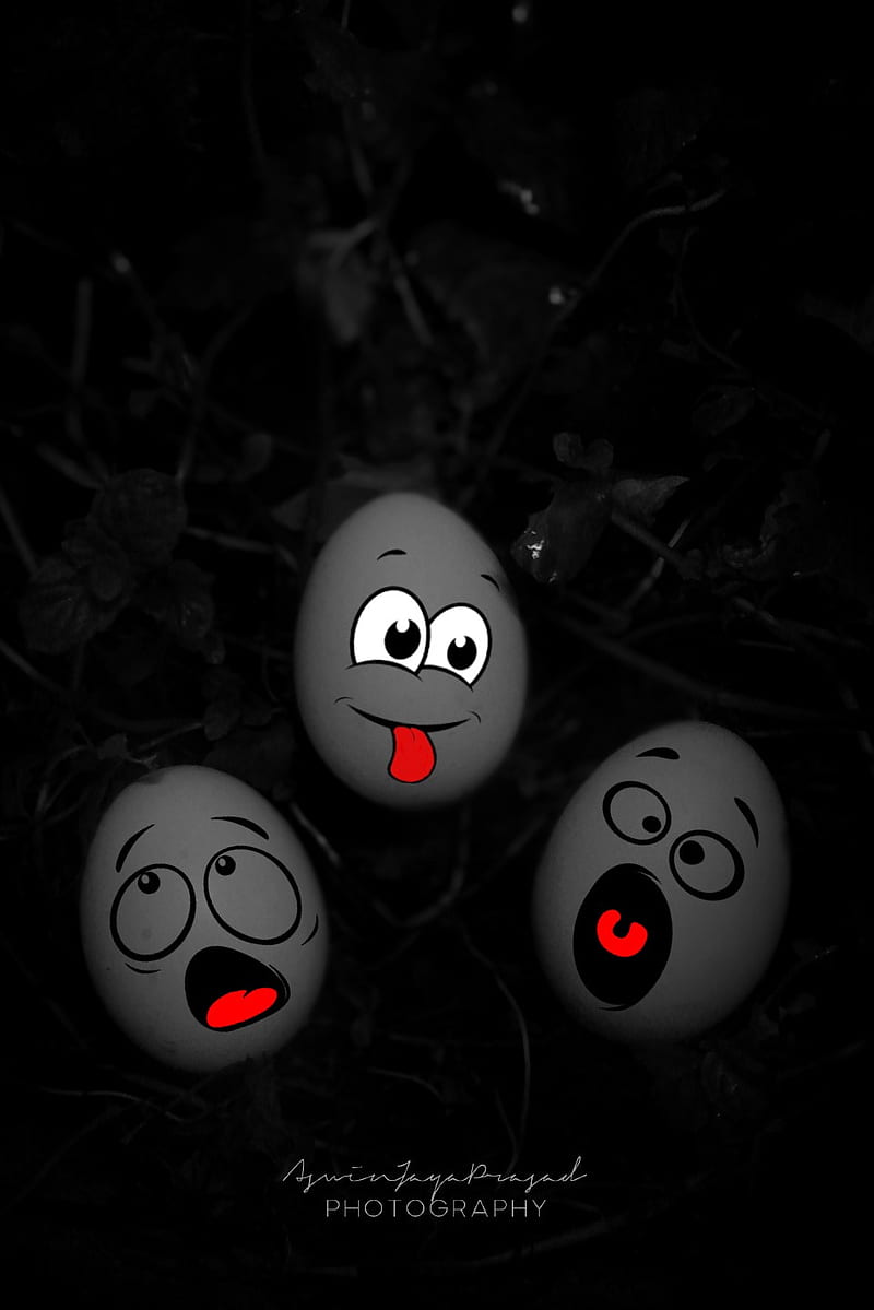 FUNNY EGGS, abstract, clipart, faces, funnyface, graphy, potrate, smiles, HD phone wallpaper