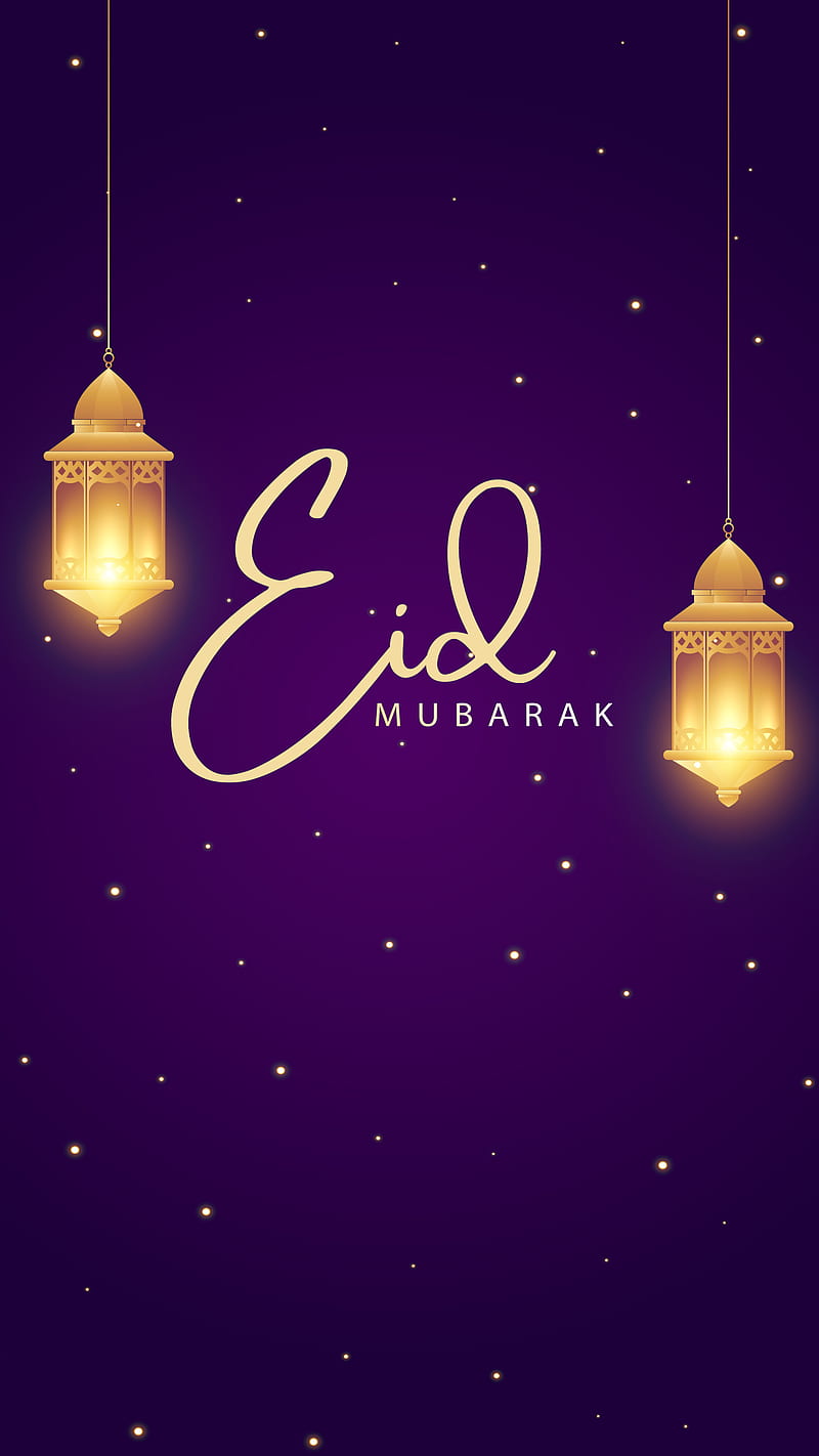 Eid festive lights, Arab, Eid mubarak, Islam, Mubarak, Muslim, Ramadam Mubarak, Ramadam kareem, Ramadan, happy, moon, HD phone wallpaper
