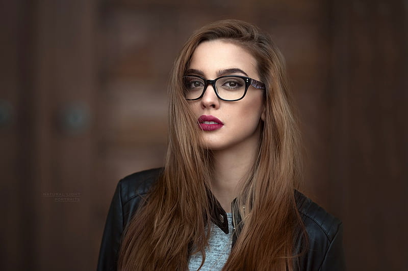 Models, Model, Girl, Glasses, Lipstick, Redhead, Woman, HD wallpaper |  Peakpx