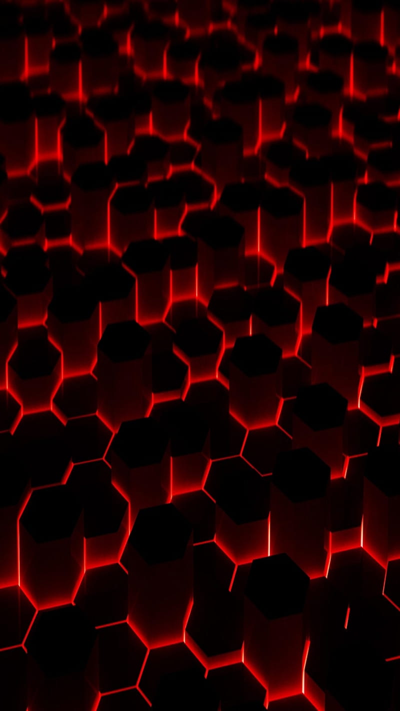 Red light, abstract, black, dark, desenho, HD phone wallpaper | Peakpx