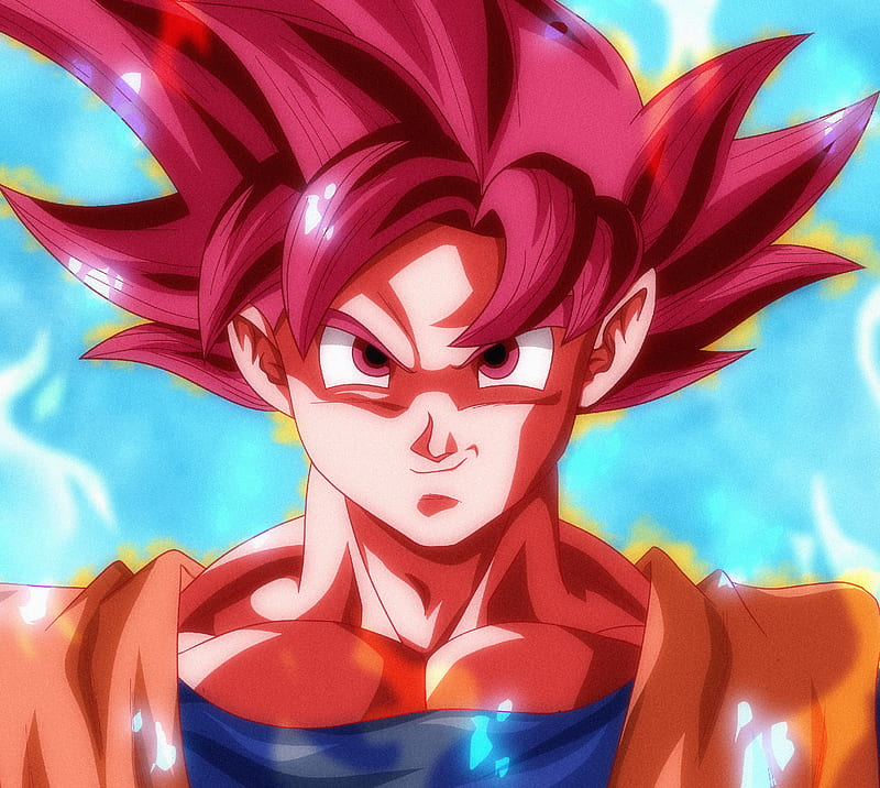 Goku ssj god, anime, ball, dragon ssj god, super, HD wallpaper | Peakpx