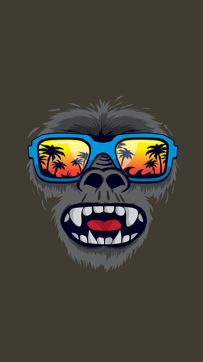 Monkey, edge, s7, HD phone wallpaper | Peakpx