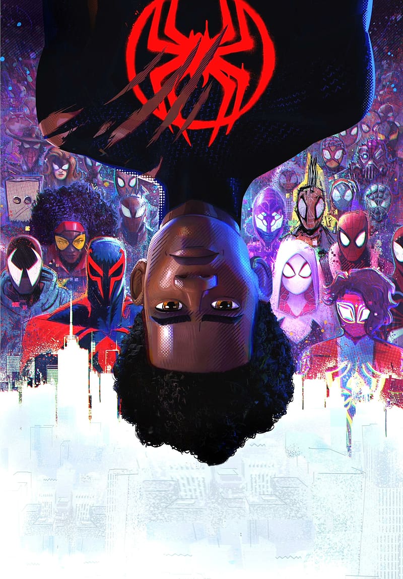 Spider-Man Across the Spider-Verse iPhone Movie Poster, HD phone wallpaper