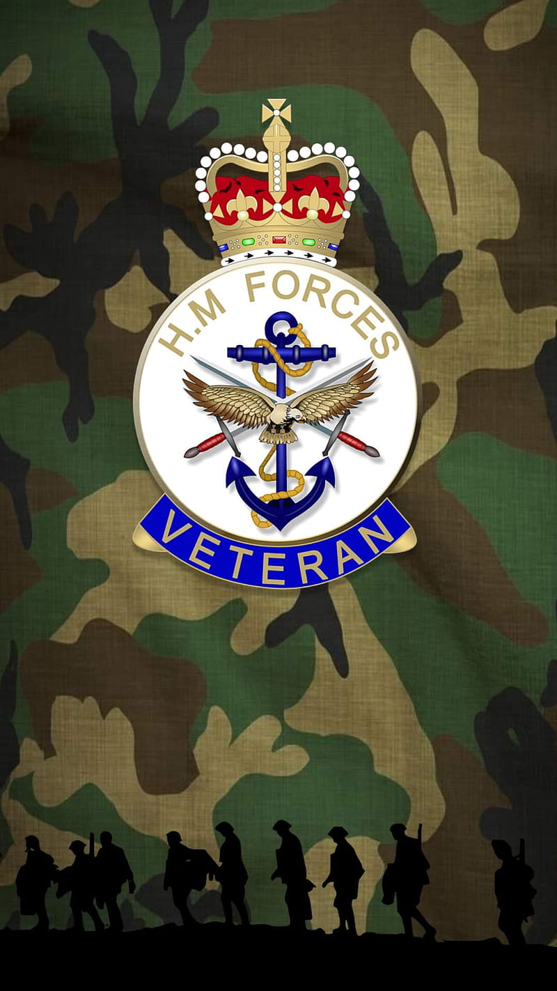 HM Forces Veteran, armed forces, army, brit, british, british army, uk, HD phone wallpaper